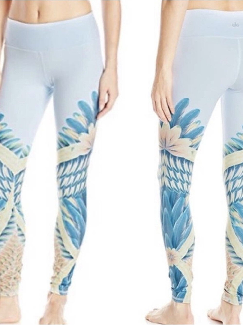 ALO Yoga Gypset Goddess Airbrush Leggings size Small
